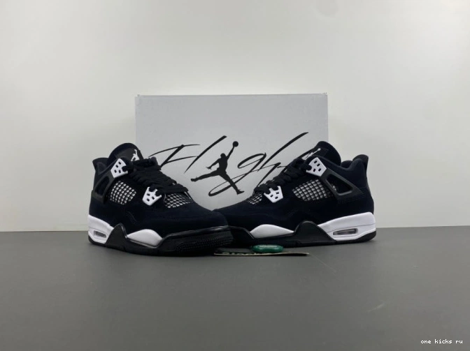 Chep Onekick Thunder Air Jordan FQ8213-001 4 White Retro 0704